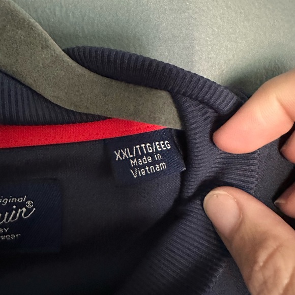 Original Penguin track jacket fits like XXL - Picture 4 of 5